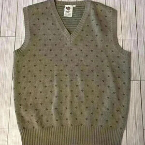 80’s  Vintage Embroidered Sweater Vest